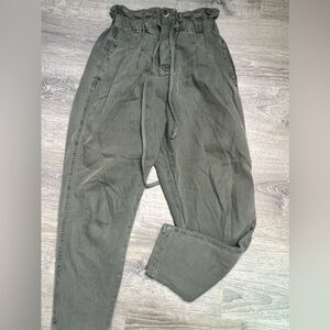 Free People Green Casual Pants- XS
